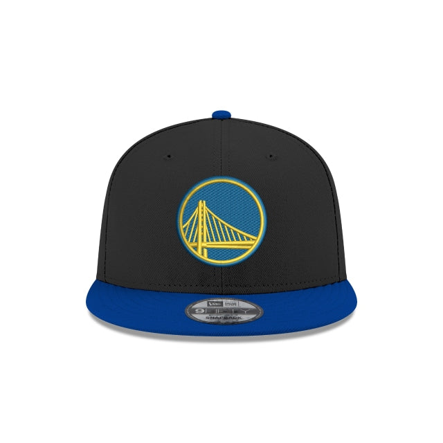 GOLDEN STATE WARRIORS 9FIFTY ADJUSTABLE SNAPBACK HAT - BLACK/BLUE