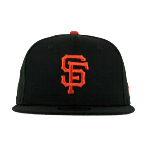 SAN FRANCISCO GIANTS 9FIFTY ADJUSTABLE SNAPBACK HAT - BLACK