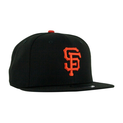 SAN FRANCISCO GIANTS 9FIFTY ADJUSTABLE SNAPBACK HAT - BLACK