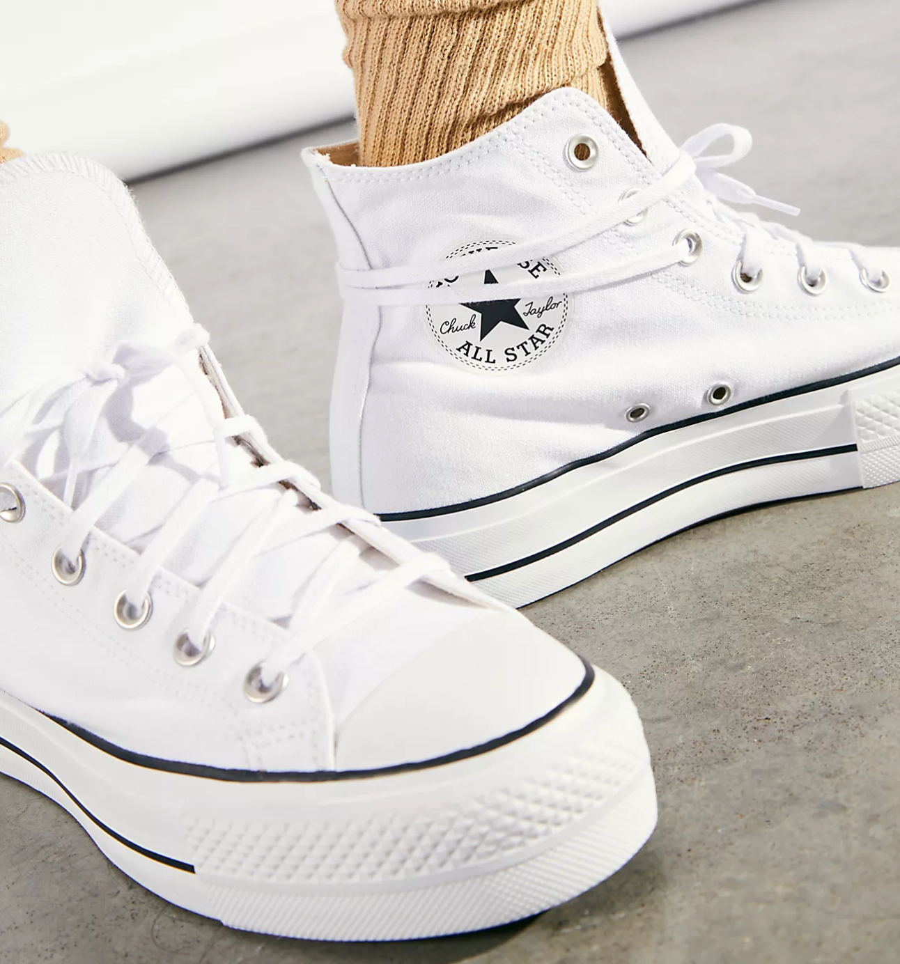 Chuck Taylor All Star Lift Platform Canvas - White