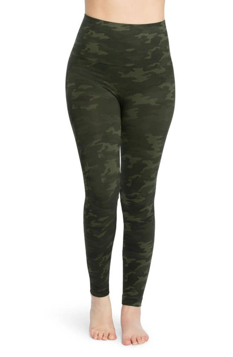 LOOK AT ME NOW LEGGINGS - GREEN CAMO