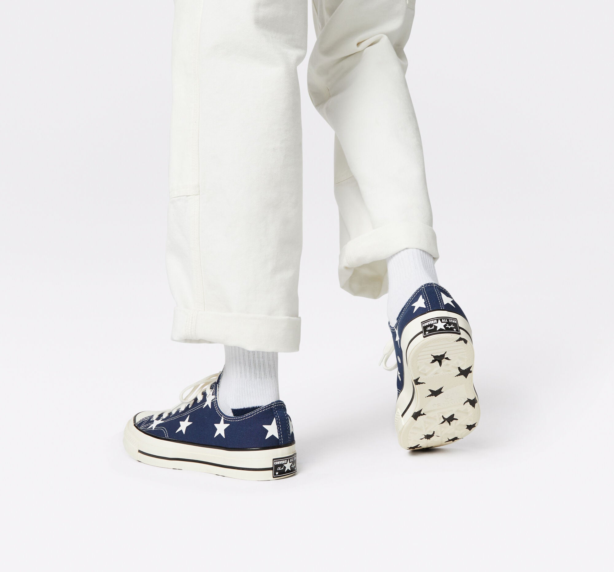 Archive Print Chuck 70 - Navy/White/Egret