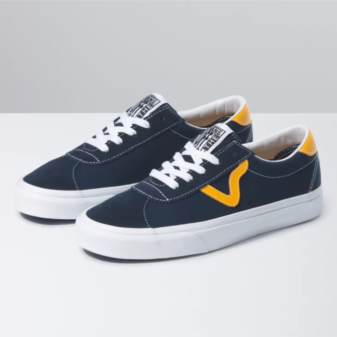 CLASSIC SPORT VANS SPORT-DRESS BLUES/SAFFRON