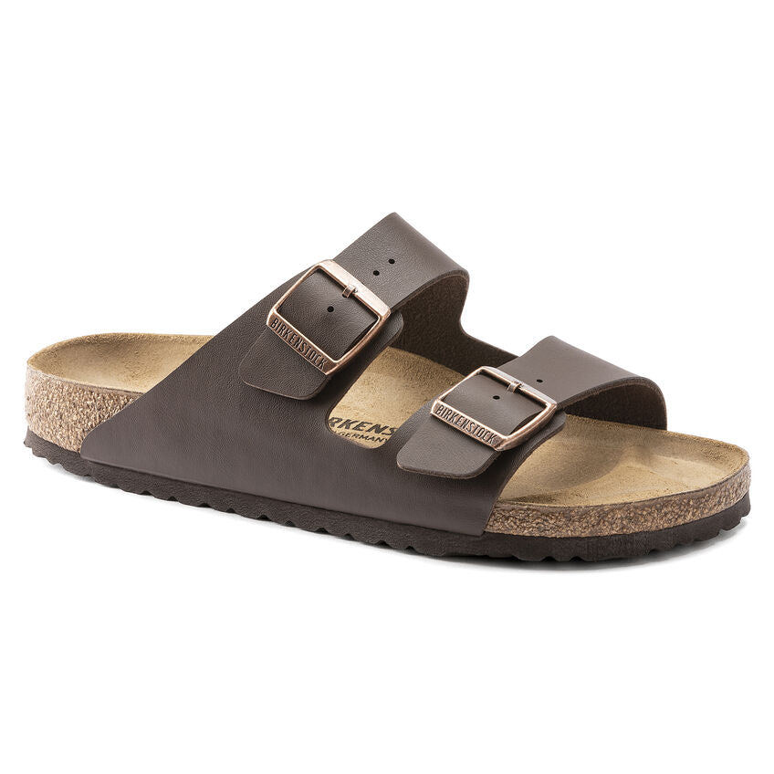 BIRKENSTOCK ARIZONA DARK BROWN BIRKO-FLOR