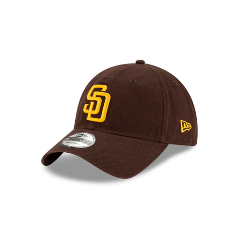 SAN DIEGO PADRES CORE CLASSIC 9TWENTY ADJUSTABLE NEW ERA HAT - BROWN
