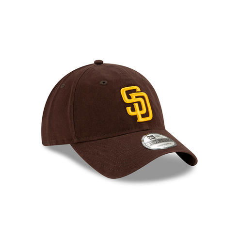 SAN DIEGO PADRES CORE CLASSIC 9TWENTY ADJUSTABLE NEW ERA HAT - BROWN
