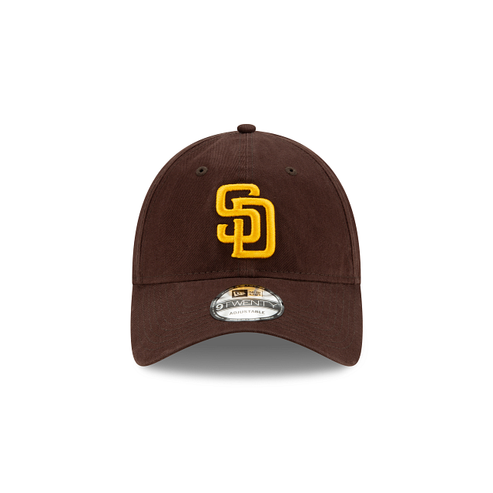 SAN DIEGO PADRES CORE CLASSIC 9TWENTY ADJUSTABLE NEW ERA HAT - BROWN