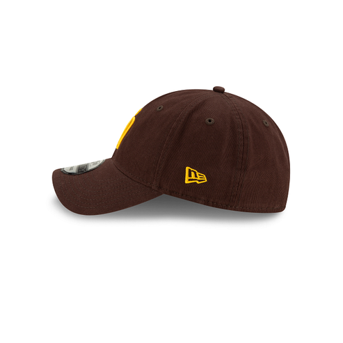 SAN DIEGO PADRES CORE CLASSIC 9TWENTY ADJUSTABLE NEW ERA HAT - BROWN