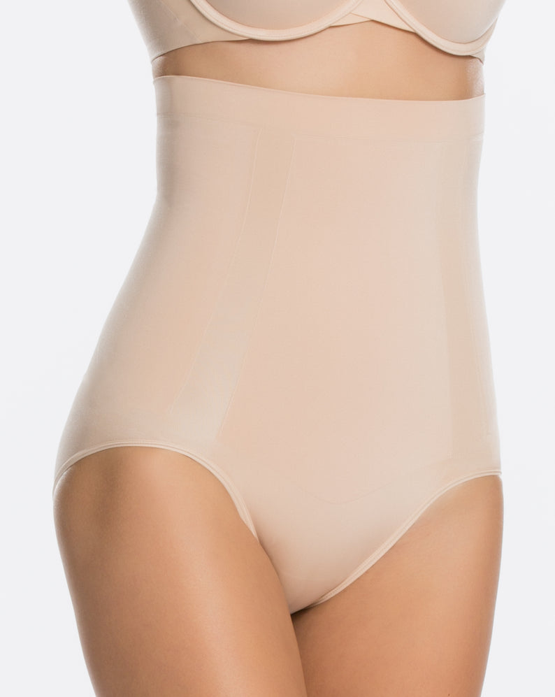 ONCORE HIGH-WAISTED BRIEF - SOFT NUDE