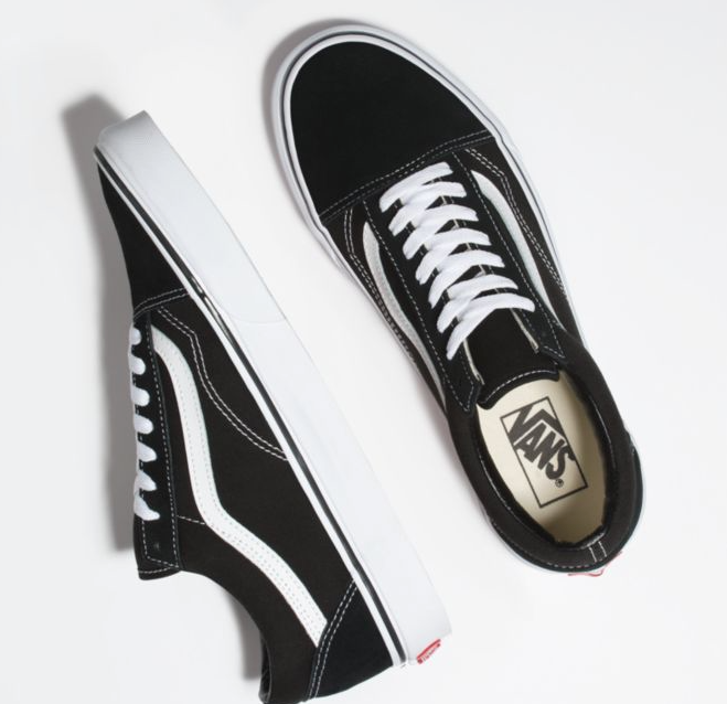OLD SKOOL - BLACK/WHITE