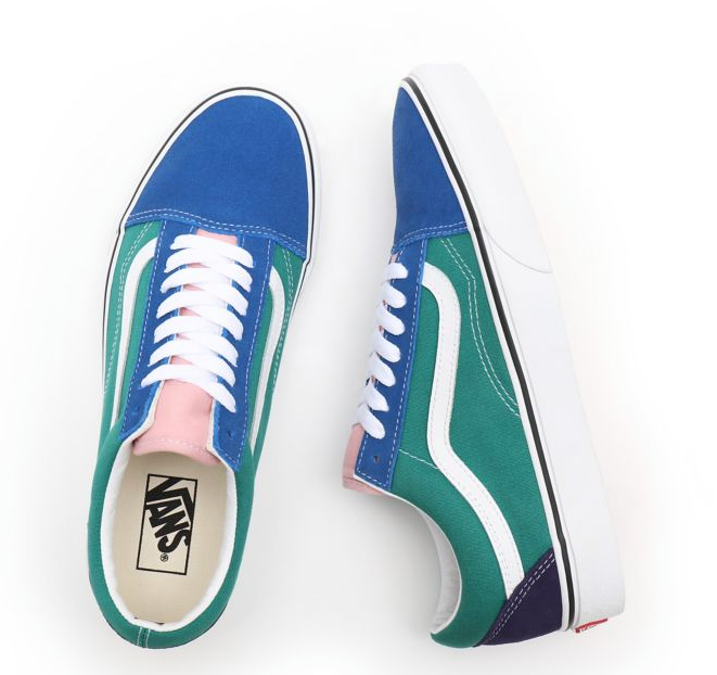 RETRO COURT OLD SKOOL - (Retro Court) multi/true white