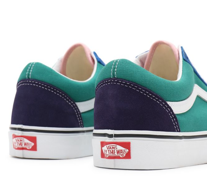 RETRO COURT OLD SKOOL - (Retro Court) multi/true white