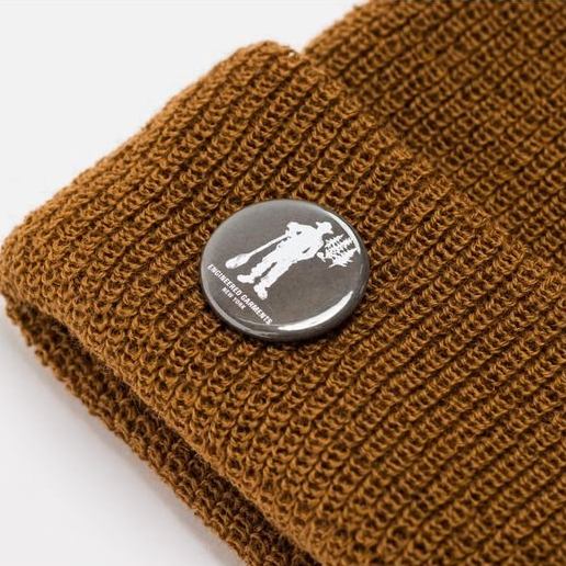 ENGINEERED GARMENTS WOOL WATCH BEANIE CAP - COPPER – COSMOTOG