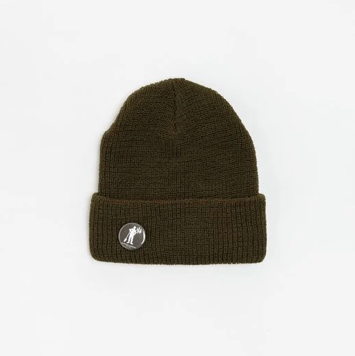 ENGINEERED GARMENTS WOOL WATCH BEANIE CAP - OLIVE