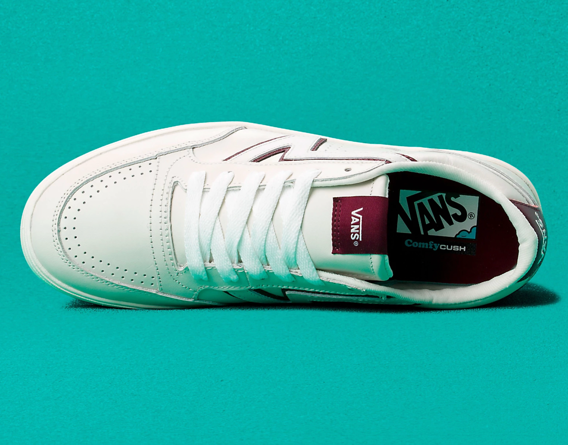 VANS LEATHER LOWLAND COMFYCUSH - SPORT PORT ROYALE