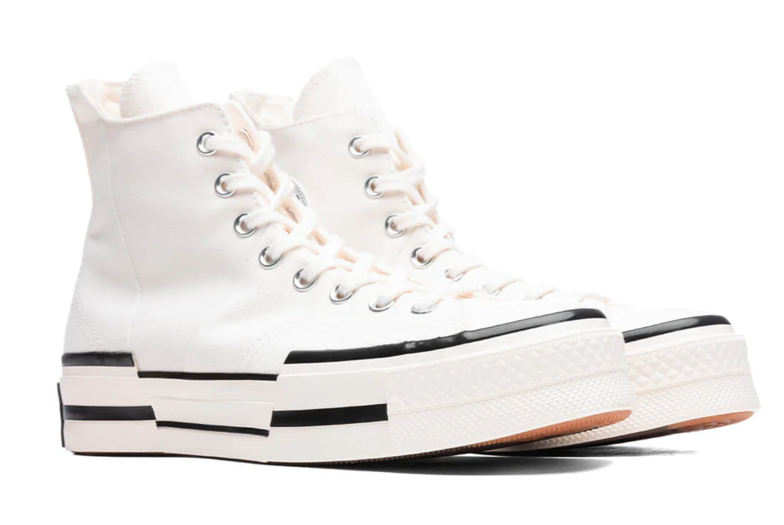 CONVERSE CHUCK '70 HI PLUS - EGRET/BLACK/EGRET