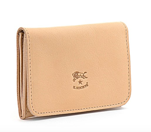 CARD CASE IN COWHIDE LEATHER C0470-120 (COLOR NATURAL)