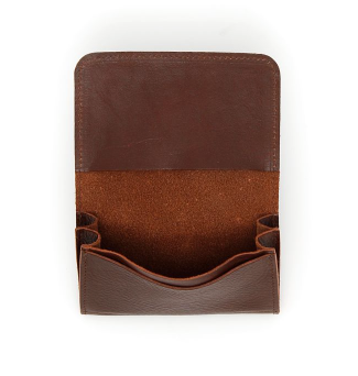 CARD CASE IN COWHIDE LEATHER C0470-869 (COLOR MARRONE)
