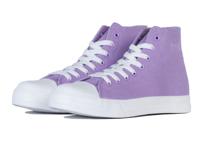 LORD NERMAL HIGH-TOP SHOES - LAVENDER