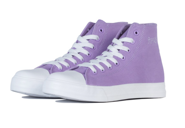 LORD NERMAL HIGH-TOP SHOES LAVENDER – COSMOTOG