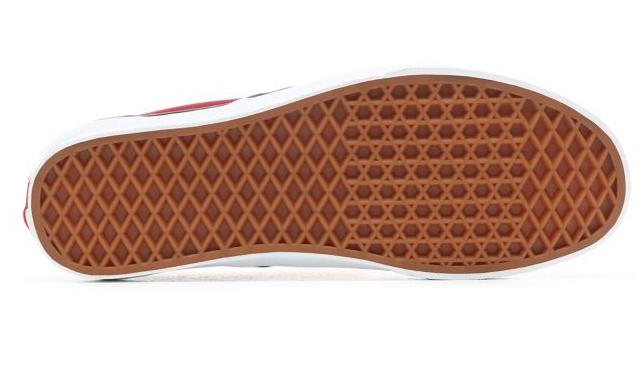 CHECKERBOARD SLIP-ON SHOES - (Checkerboard) Rumba Red/True White