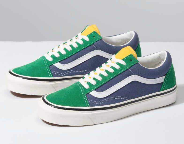 ANAHEIM FACTORY OLD SKOOL 36 DX - OG EMERALD/OG NAVY