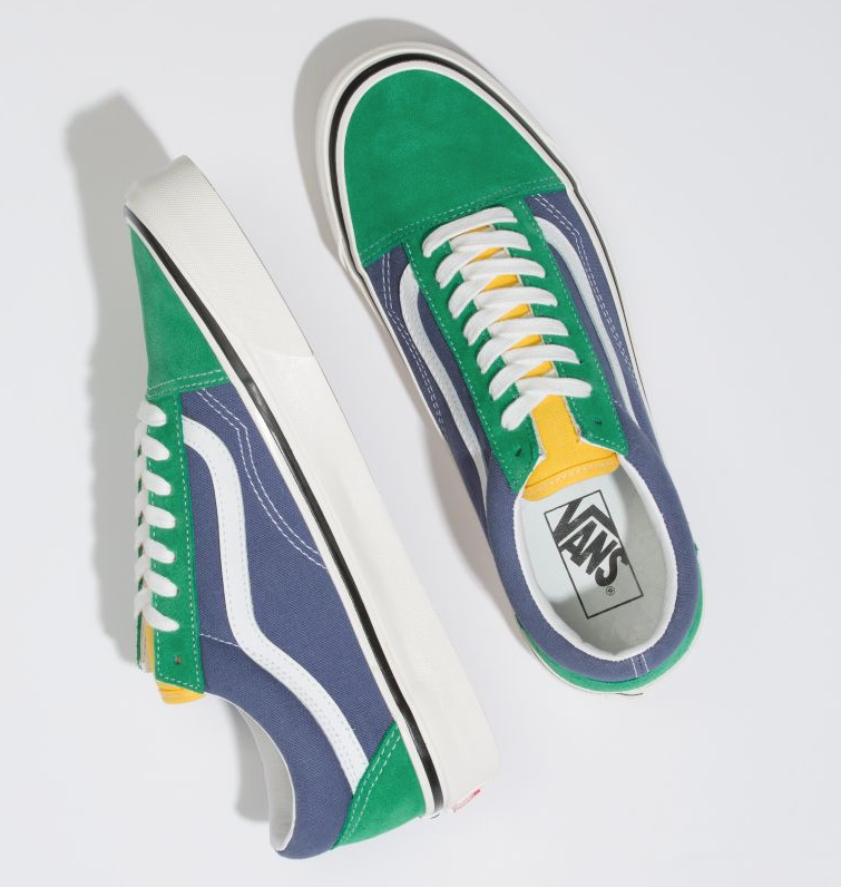 ANAHEIM FACTORY OLD SKOOL 36 DX - OG EMERALD/OG NAVY