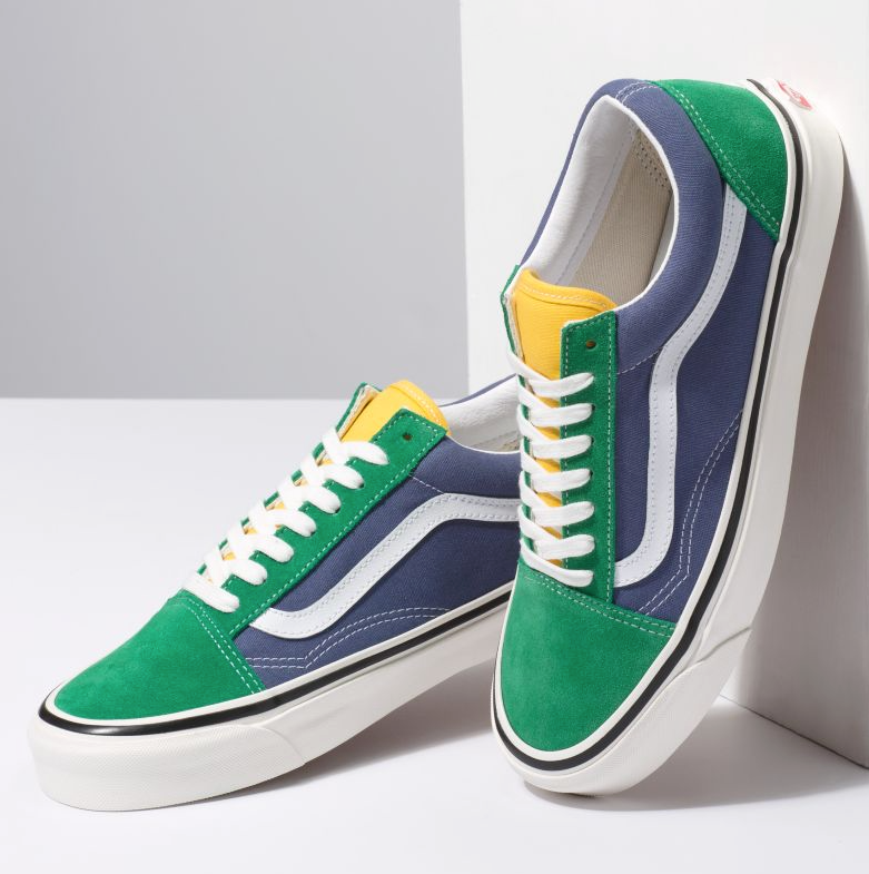 ANAHEIM FACTORY OLD SKOOL 36 DX - OG EMERALD/OG NAVY