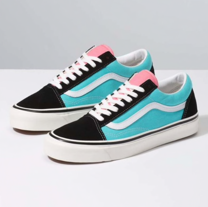 ANAHEIM FACTORY OLD SKOOL 36 DX - OG PINK/OG BLACK/OG AQUA OLD