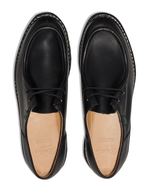 MICHAEL LISSE LACE-UP SHOES - NOIR