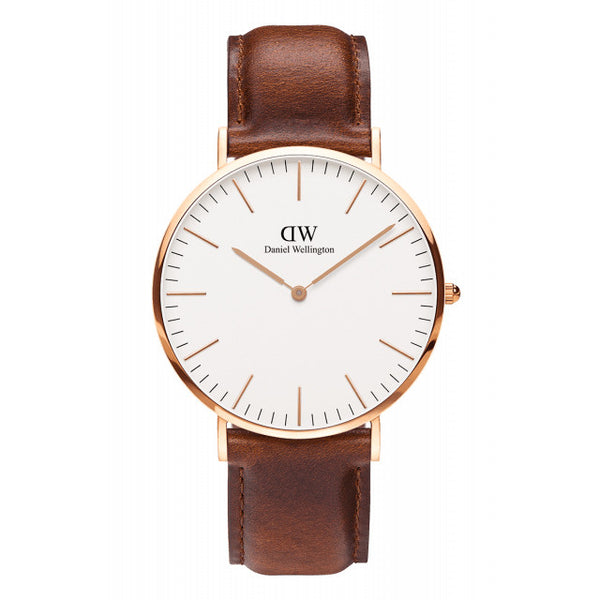 ST MAWES MAN WATCH ROSE GOLD 40mm - COSMOTOG