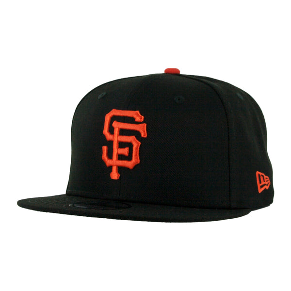 SAN FRANCISCO GIANTS  9FIFTY ADJUSTABLE SNAPBACK HAT - BLACK