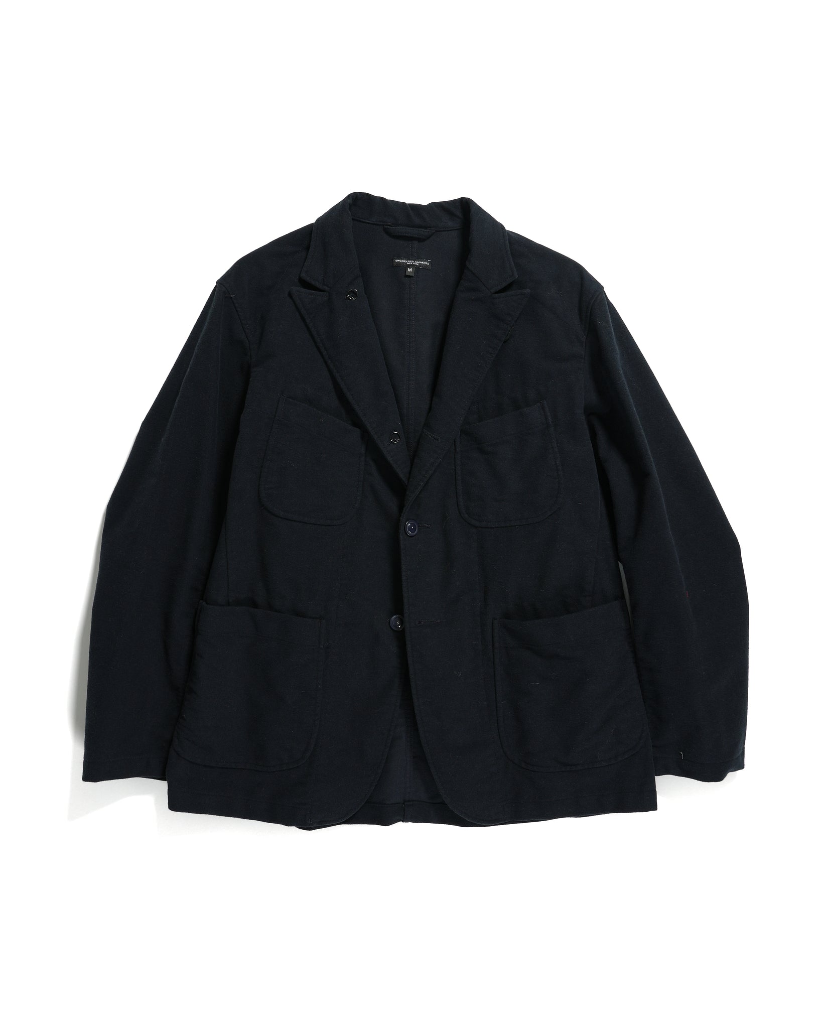 BEDFORD JACKET - DARK NAVY COTTON MOLESKIN