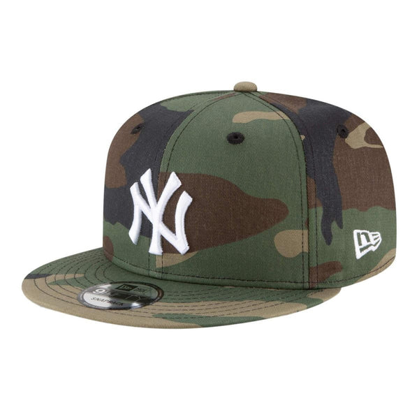 NEW YORK YANKEES BASIC 9FIFTY SNAPBACK NEW ERA HAT - GEEEN CAMO