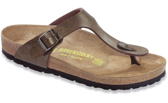 BIRKENSTOCK GIZEH GOLDEN BROWN BIRKO-FLOR - COSMOTOG