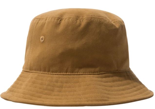 STUSSY STOCK CANVAS BUCKET HAT- BRONZE