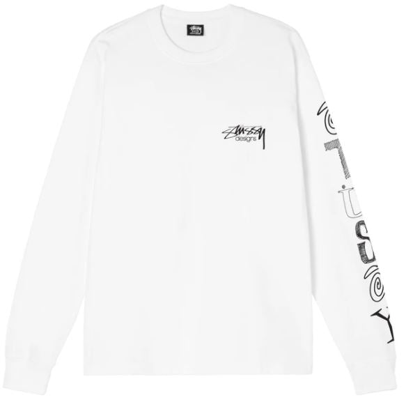 RANSOM LS TEE- WHITE