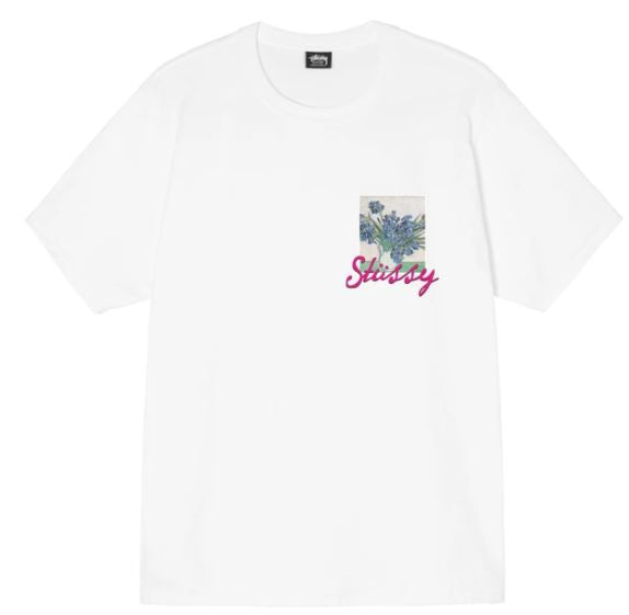 STUSSY POST MODERNISTS TEE- WHITE
