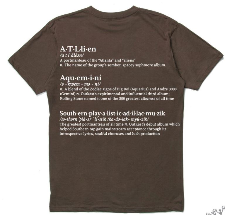 VOCABULARY T-SHIRT- BROWN