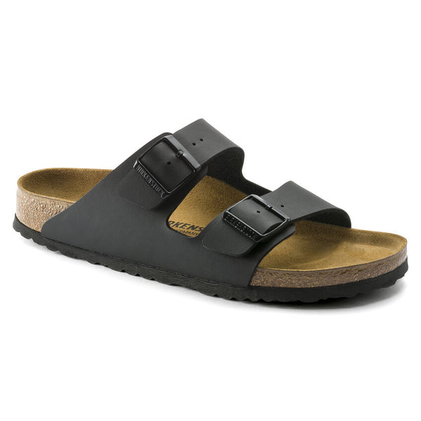 BIRKENSTOCK ARIZONA BLACK BIRKO-FLOR