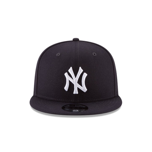 NEW YORK YANKEES BASIC 9FIFTY SNAPBACK NEW ERA HAT - BLACK/WHITE