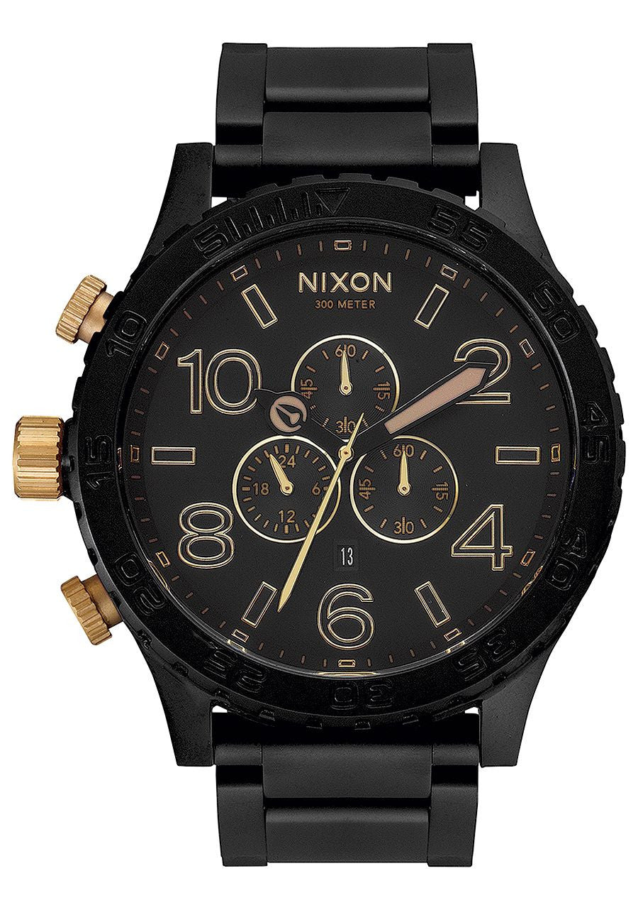 51-30 CHRONO 51MM MATTE BLACK/GOLD - COSMOTOG