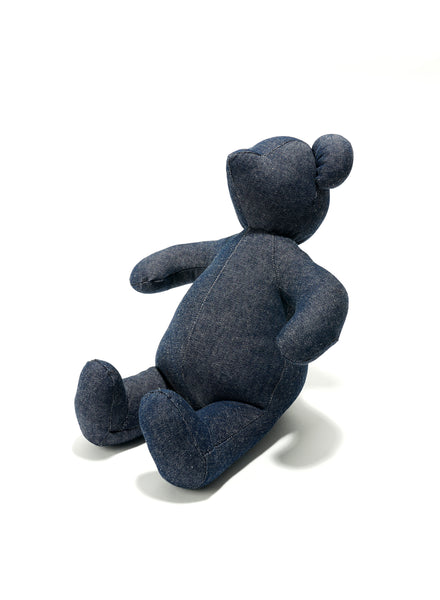 ENGINEERED GARMENTS KUMANOKOIDO STUFFED ANIMAL "BEAR" - INDIGO INDUSTRIAL 8OZ DENIM