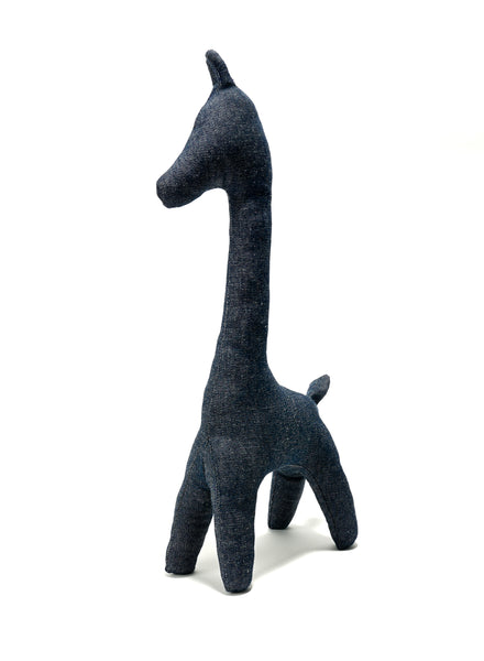 ENGINEERED GARMENTS KUMANOKOIDO STUFFED ANIMAL "GIRAFFE" - OLIVE COTTON RIPSTOP