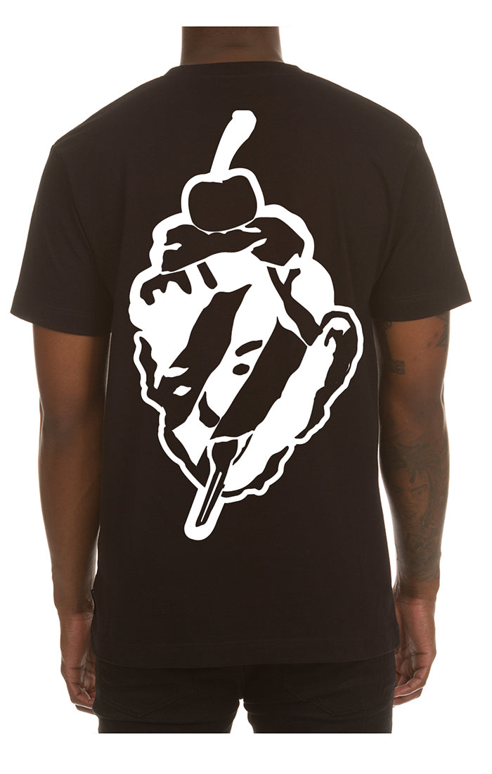 FACE OFF SS TEE - BLACK