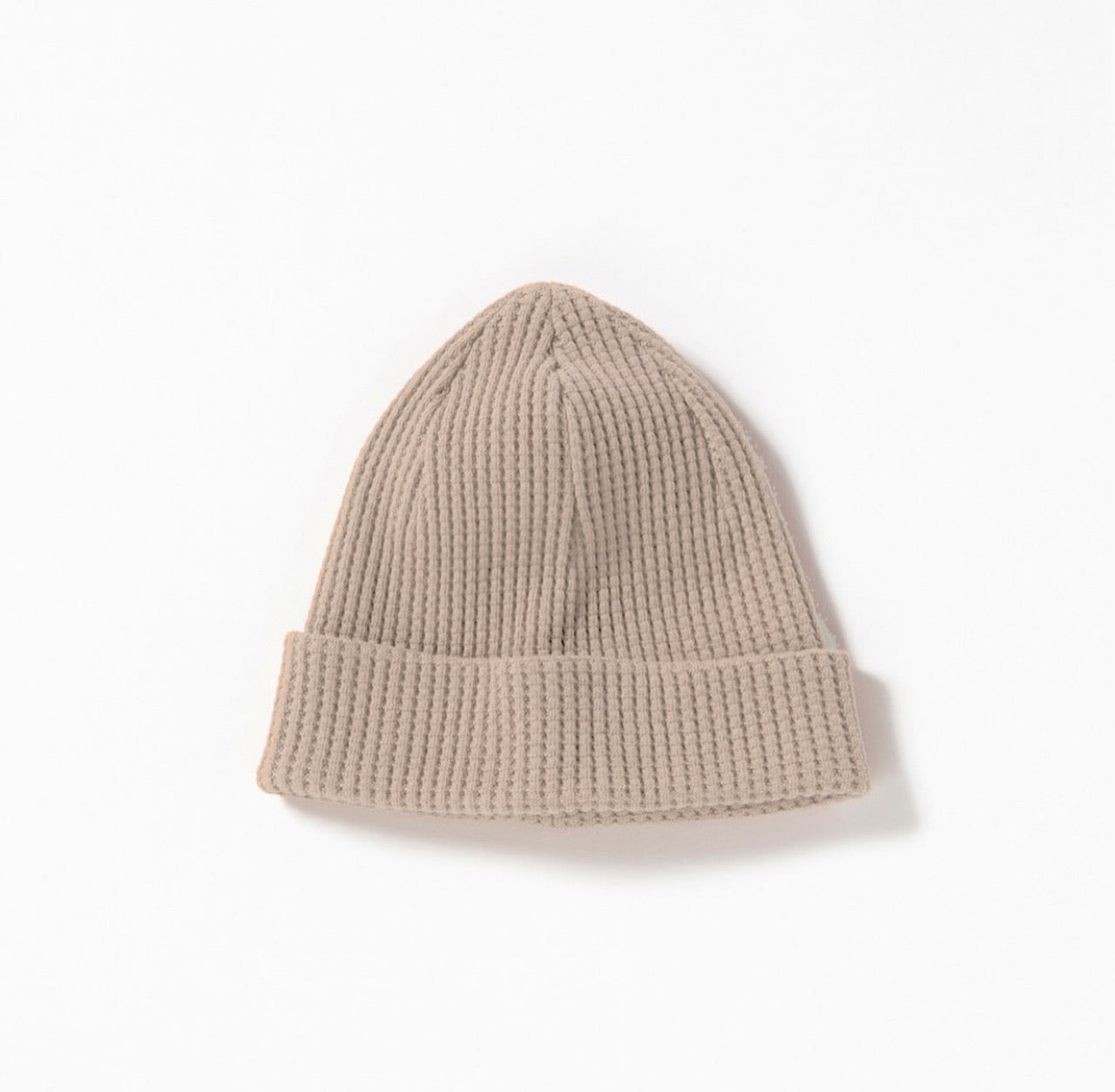 WAFFLE KNIT CAP BIG WAFFLE JERSEY - BASE