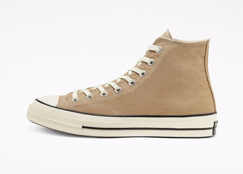 Vintage Canvas Chuck 70 Hi - Nomad Khaki/Black/Egret â COSMOTOG