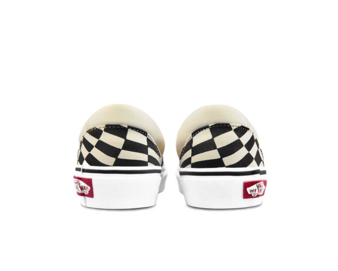 CLASSIC SLIP-ON TWIST WARP CHECKER - CLASSIC WHITE