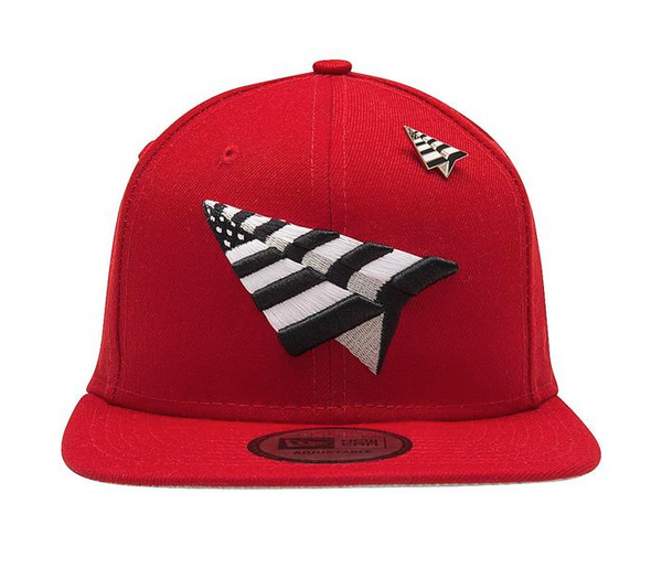 CROWN OLD SCHOOL SNAPBACK - CRIMSON