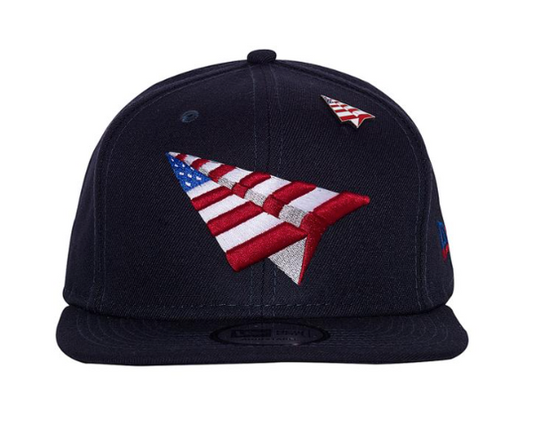 American flag shop paper plane hat